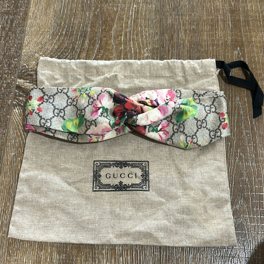 Gucci silk-satin headband